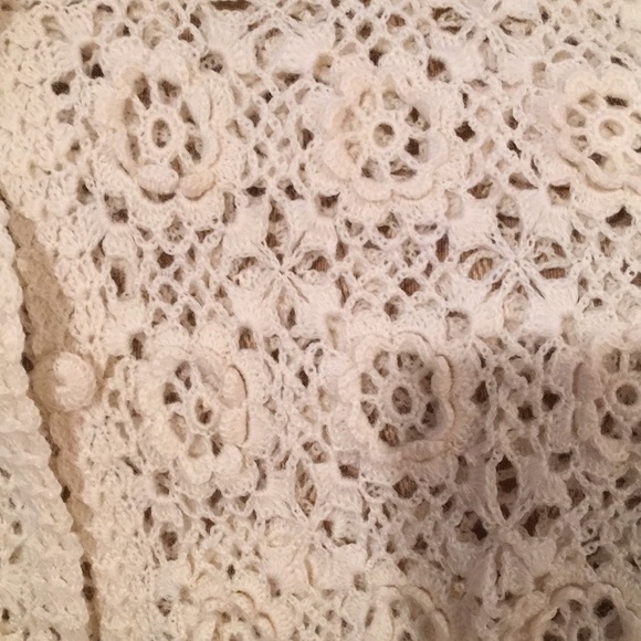 Crochet pure wool sweater 🌠 - Picture 2 of 4